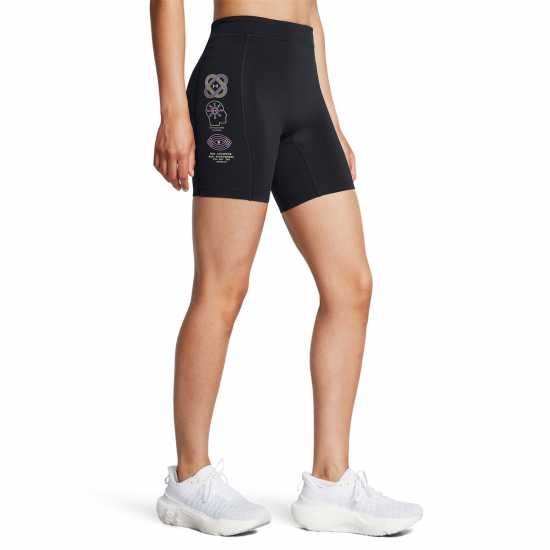 Under Armour Run Shorts Ld99 Черно Дамски клинове за фитнес