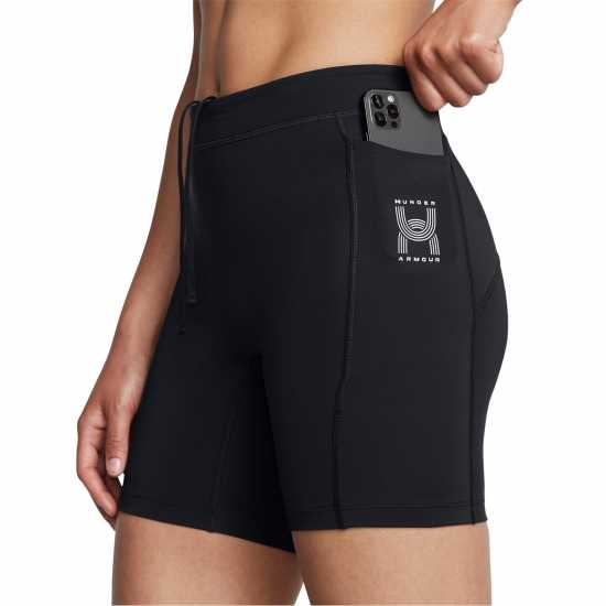 Under Armour Run Shorts Ld99 Черно Дамски клинове за фитнес