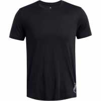 Under Armour Мъжко Горнище За Бягане Armour Ua Run Anywhere Tee Running Top Mens Black Мъжки дрехи за бягане