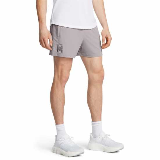 Мъжки дрехи за бягане Under Armour Armour Ua Run Anywhere Shorts Running Short Mens Grey Under Armour Armour Ua Run Anywhere Shorts Running Short Mens Grey Мъжки дрехи за бягане