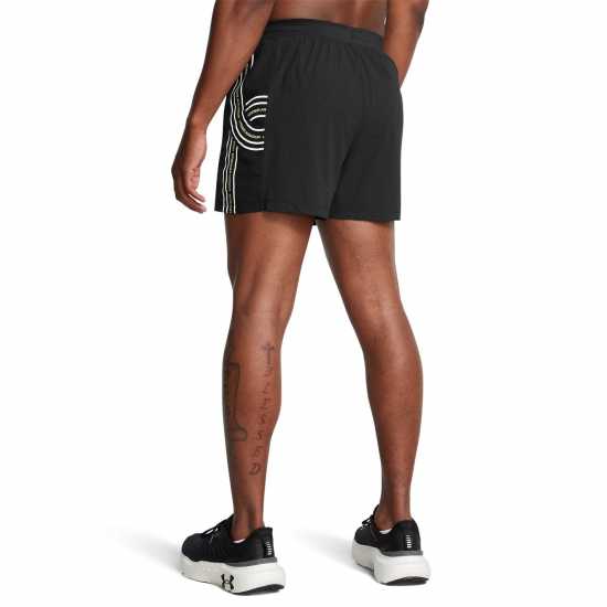 Under Armour Armour Ua Run Anywhere Shorts Running Short Mens Черно Мъжки дрехи за бягане
