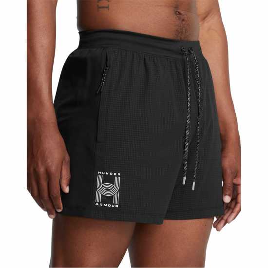 Under Armour Armour Ua Run Anywhere Shorts Running Short Mens Черно Мъжки дрехи за бягане