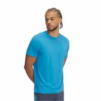Under Armour Men's Launch Elite Short-Sleeve Performance Top Синьо 
