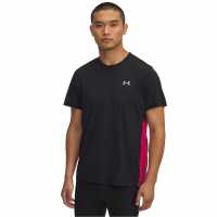Under Armour Men's Trail Run Zipped Short-Sleeve Performance Top Черно 