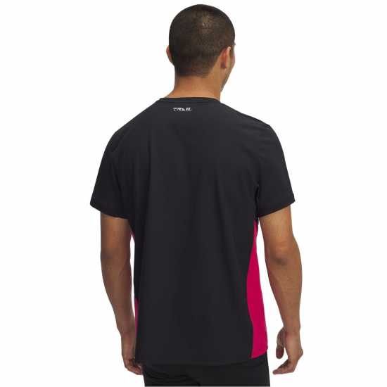 Under Armour Men's Trail Run Zipped Short-Sleeve Performance Top Черно 