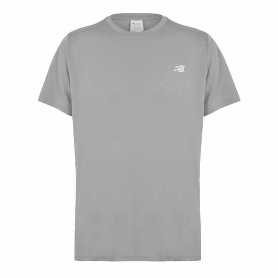 Мъжка Риза New Balance Accelerate Running T-Shirt Mens Grey 