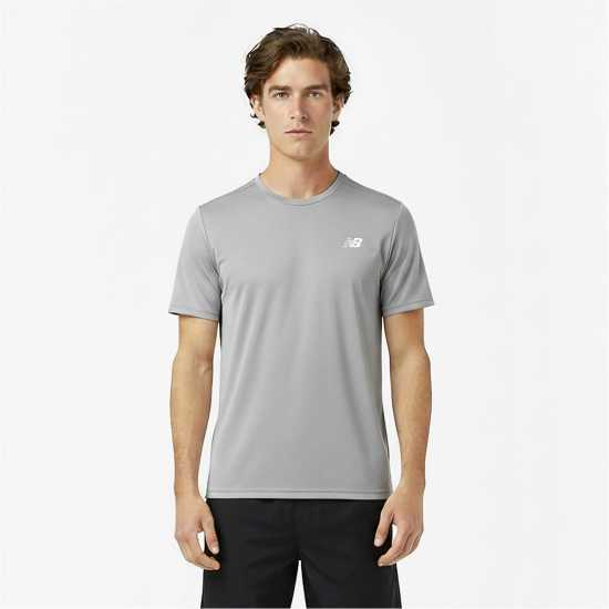 Мъжка Риза New Balance Accelerate Running T-Shirt Mens Grey 