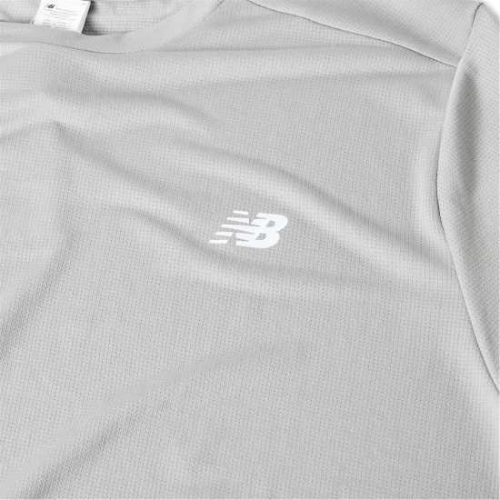 Мъжка Риза New Balance Accelerate Running T-Shirt Mens Grey 
