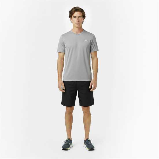 Мъжка Риза New Balance Accelerate Running T-Shirt Mens Grey 
