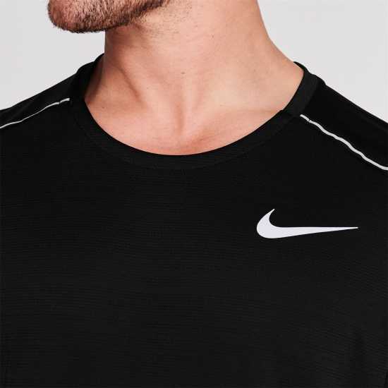 Мъжки тениски и фланелки Nike Мъжко Горнище За Бягане Drifit Miler Running Top Mens Черно Nike Мъжко Горнище За Бягане Drifit Miler Running Top Mens Черно Мъжки тениски и фланелки