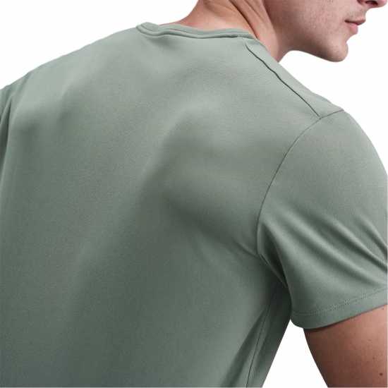 Мъжки тениски и фланелки Nike Мъжко Горнище За Бягане Drifit Miler Running Top Mens Clay Green Nike Мъжко Горнище За Бягане Drifit Miler Running Top Mens Clay Green Мъжки тениски и фланелки