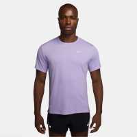 Nike Мъжко Горнище За Бягане Drifit Miler Running Top Mens Хидрангеа Мъжки тениски и фланелки