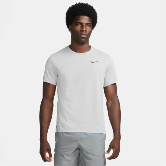 Мъжки тениски и фланелки Nike Мъжко Горнище За Бягане Drifit Miler Running Top Mens Сива Мъгла Nike Мъжко Горнище За Бягане Drifit Miler Running Top Mens Сива Мъгла Мъжки тениски и фланелки