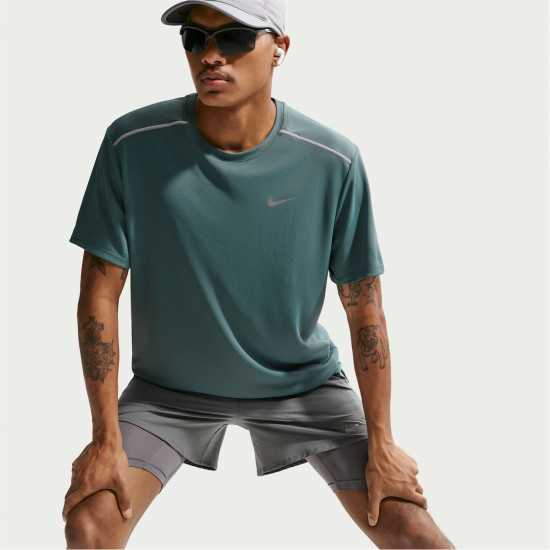 Nike Мъжко Горнище За Бягане Drifit Miler Running Top Mens  