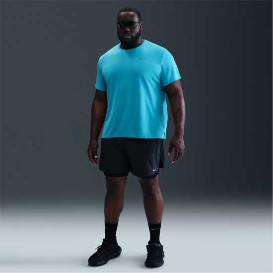 Мъжки тениски и фланелки Nike Мъжко Горнище За Бягане Drifit Miler Running Top Mens Прахав катран Nike Мъжко Горнище За Бягане Drifit Miler Running Top Mens Прахав катран Мъжки тениски и фланелки