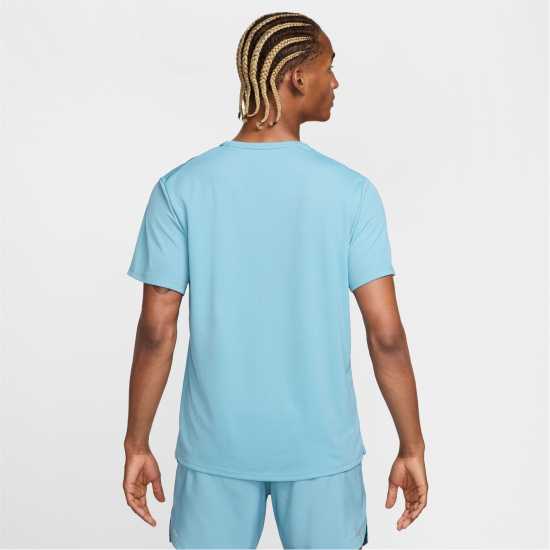 Nike Мъжко Горнище За Бягане Drifit Miler Running Top Mens Деним Турк Мъжки тениски и фланелки