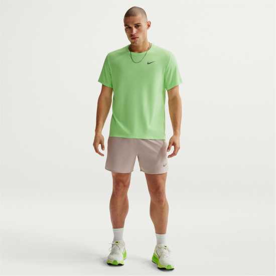 Nike DriFit Miler Running Top Mens  