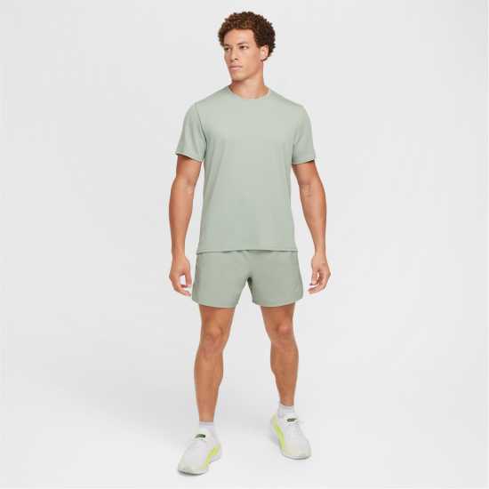 Nike Мъжко Горнище За Бягане Drifit Miler Running Top Mens Джейд Хоризонт Мъжки тениски и фланелки