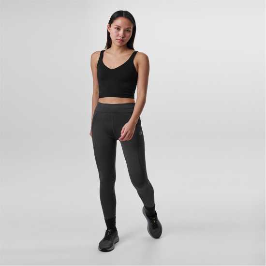 Дамски клинове за фитнес Karrimor Run Tights Womens Угъл Karrimor Run Tights Womens Угъл Дамски клинове за фитнес