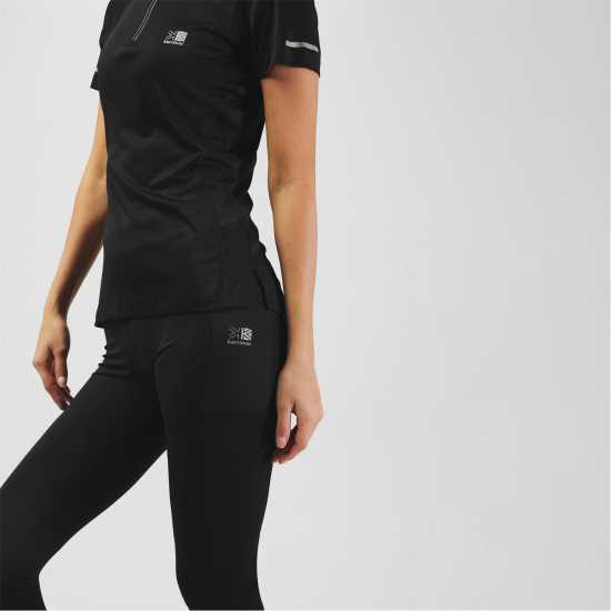 Karrimor Run Tights Womens Черно Дамски клинове за фитнес