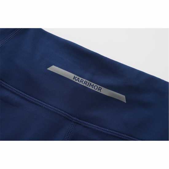 Karrimor Run Tights Womens Navy Дамски клинове за фитнес