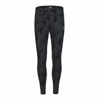 Karrimor Run Tights Womens Черно AOP Дамски клинове за фитнес