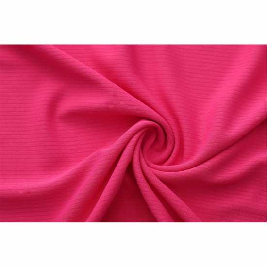 Дамско Горнище С Цип Karrimor Longsleeve Quarter Zip Top Ladies Pink Дамски горнища с цип