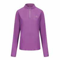 Дамски горнища с цип Дамско Горнище С Цип Karrimor Longsleeve Quarter Zip Top Ladies Grape Дамско Горнище С Цип Karrimor Longsleeve Quarter Zip Top Ladies Grape Дамски горнища с цип