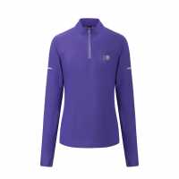 Karrimor Дамско Горнище С Цип Longsleeve 1/4 Zip Top Ladies Liberty Purple 