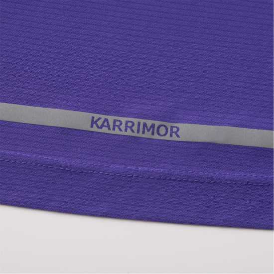 Karrimor Дамско Горнище С Цип Longsleeve 1/4 Zip Top Ladies Liberty Purple Karrimor Дамско Горнище С Цип Longsleeve 1/4 Zip Top Ladies Liberty Purple