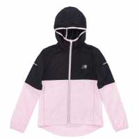 Детско Яке Karrimor Run Jacket Juniors Black/Pink Детски якета и палта