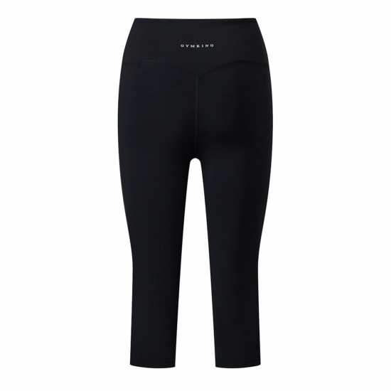 Gym King Gym King 365 Capri Legging - Black Gym King Gym King 365 Capri Legging - Black