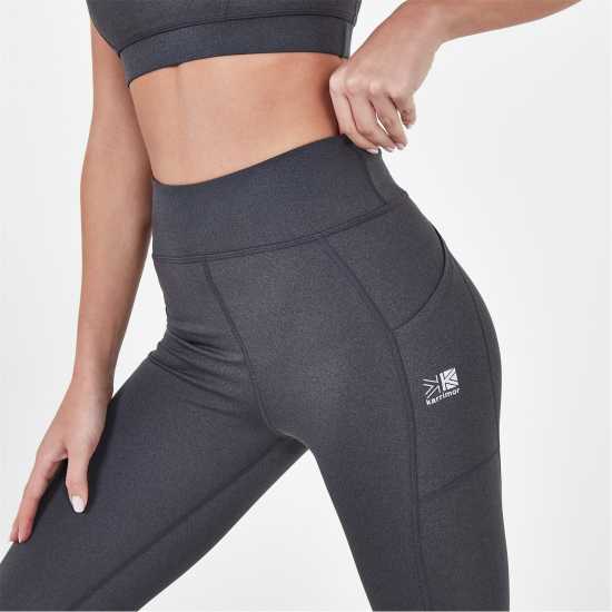 Дамски дрехи за бягане Karrimor Run Capris Charcoal Karrimor Run Capris Charcoal Дамски дрехи за бягане