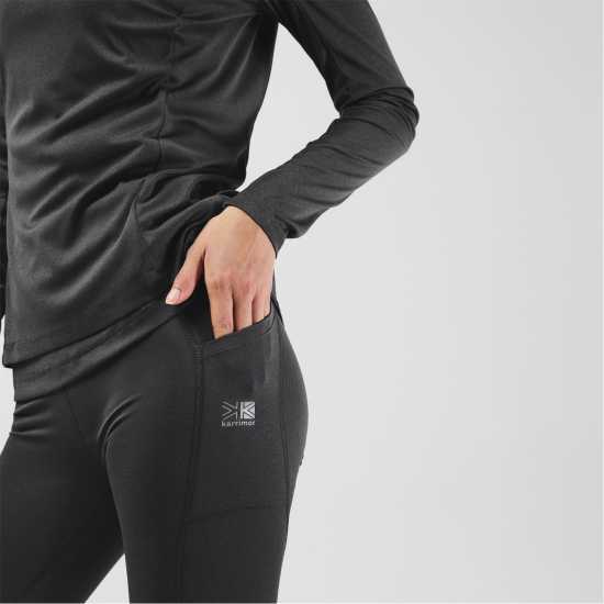 Дамски дрехи за бягане Karrimor Run Capris Charcoal Karrimor Run Capris Charcoal Дамски дрехи за бягане