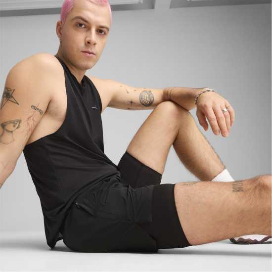 Puma Mmq Sport Running Shorts Short Mens Puma Black Puma Mmq Sport Running Shorts Short Mens Puma Black