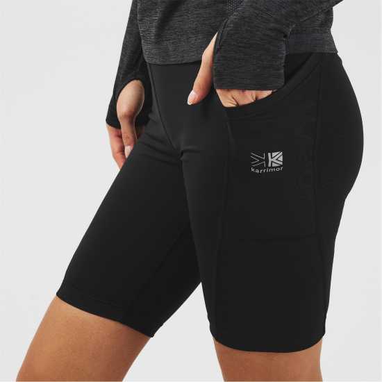 Karrimor Short Tights Womens Черно Дамски клинове за фитнес