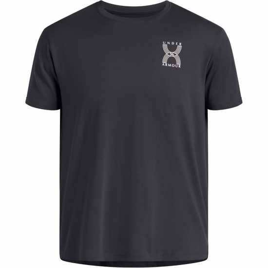 Under Armour Run 96 Tee Sn99 Grey Мъжки дрехи за бягане