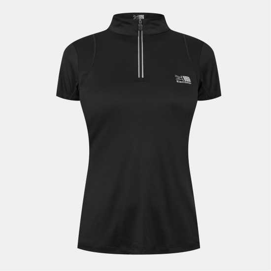 Karrimor Womens Short Sleeve 1/4 Zip T-Shirt  