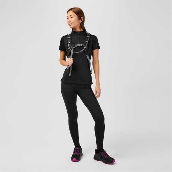 Karrimor Womens Short Sleeve 1/4 Zip T-Shirt  