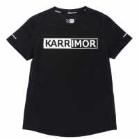 Тениска Момчета Karrimor Short Sleeve Run T Shirt Junior Boys Black Детски тениски и фланелки