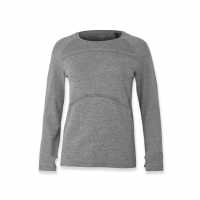 Karrimor Горнище С Дълъг Ръкав Xlite Womens Running Long Sleeve Top Сив марл Дамски дрехи за бягане