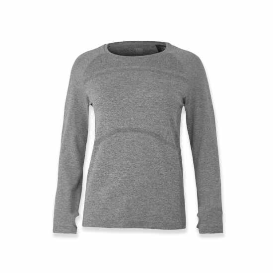 Karrimor Горнище С Дълъг Ръкав Xlite Womens Running Long Sleeve Top Сив марл Дамски дрехи за бягане