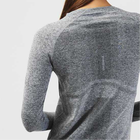 Karrimor Горнище С Дълъг Ръкав Xlite Womens Running Long Sleeve Top Сив марл Дамски дрехи за бягане