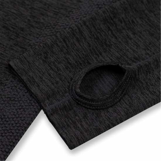 Karrimor Горнище С Дълъг Ръкав Xlite Womens Running Long Sleeve Top Черно марл Дамски дрехи за бягане