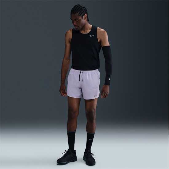 Nike Stride Men's Dri-FIT 5 Brief-Lined Running Shorts Хидрингс/Черно Мъжки дрехи за бягане