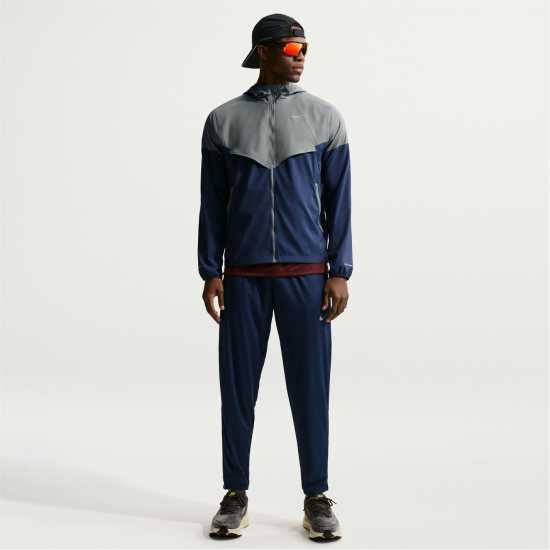 Nike Mens Windrun Jacket Smoke Grey/Navy Nike Mens Windrun Jacket Smoke Grey/Navy