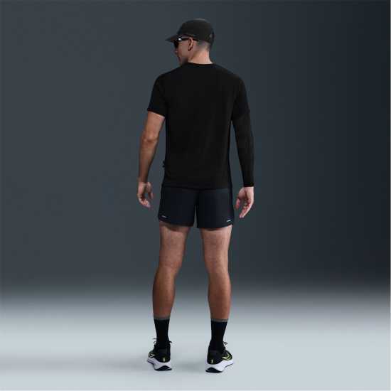 Мъжки дрехи за бягане Nike Breathe Miler Sn53 Черно/Сребърен Nike Breathe Miler Sn53 Черно/Сребърен Мъжки дрехи за бягане