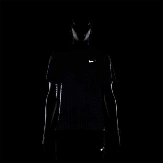 Nike Breathe Miler Sn53 Indigo Silver Мъжки дрехи за бягане