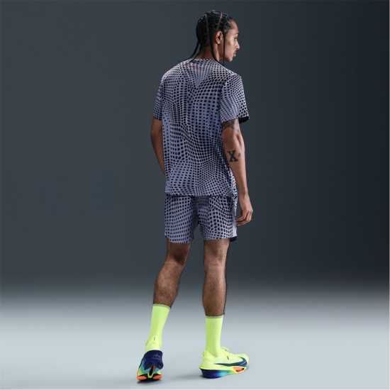 Nike Breathe Miler Sn53 Indigo Silver Мъжки дрехи за бягане