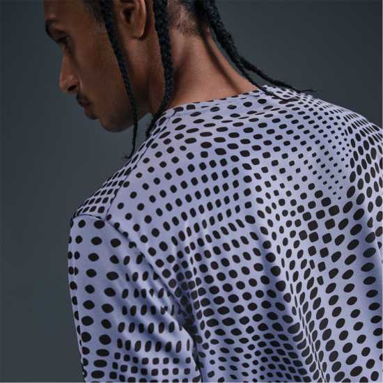 Nike Breathe Miler Sn53 Indigo Silver Мъжки дрехи за бягане